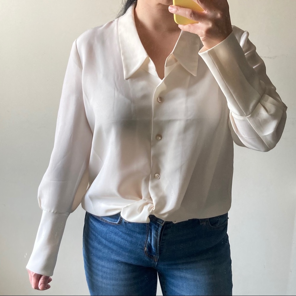 Nic + Zoe Button Up Blouse